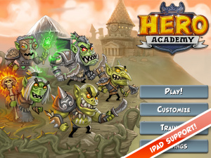 Hero Academy sur iPad et mis à jour