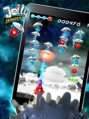 Jelly Invaders devient gratuit sur iPhone