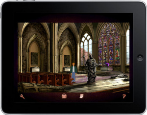 Les Chevaliers de Baphomet sur iPad