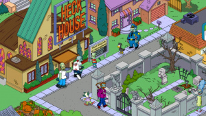 Les Simpson Springfield fêtent Halloween