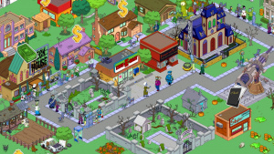 Les Simpson Springfield fêtent Halloween