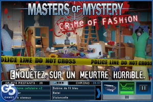 Masters of Mystery : Crime of Fashion débarque sur iOS