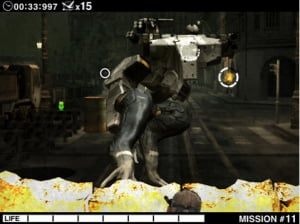 Metal Gear Solid Touch sur iPad