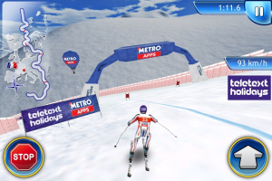Metro Ski Challenge débarque sur iPhone et iPad
