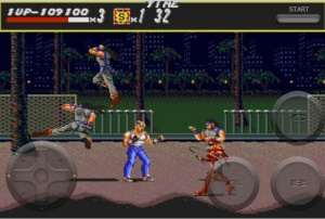 Streets of Rage sur iPhone