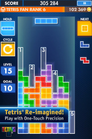 Un pass mensuel pour Tetris sur iPhone