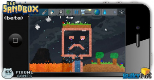 The Sandbox : Un jeu bac à sable sur iPhone