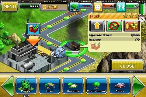Gérez votre ville sur iPad avec Virtual City