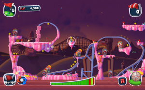 Worms Crazy Golf : Un lancement en images sur iOS