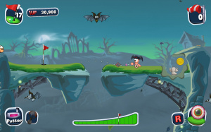 Worms Crazy Golf : Un lancement en images sur iOS