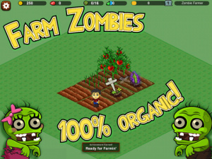 Zombie Farm disponible sur iPad