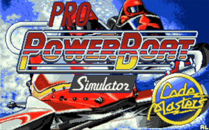 Pro Power Boat Simulator sur Amiga