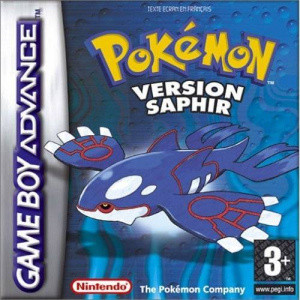 Pokémon Version Saphir sur GBA