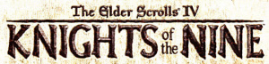 The Elder Scrolls IV : Knights of the Nine sur 360
