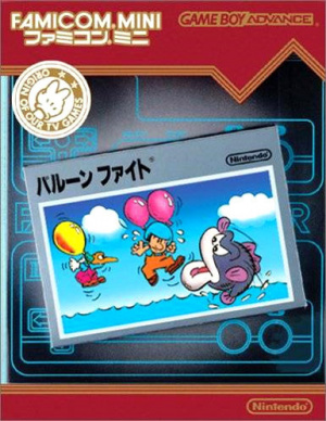 Famicom Mini Balloon Fight sur GBA