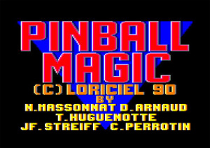 Pinball Magic sur CPC