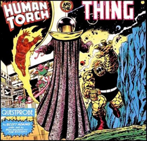 Questprobe featuring The Human Torch and The Thing sur CPC