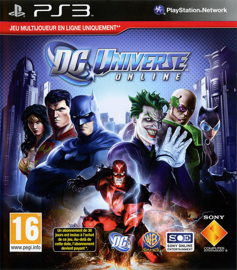 DC Universe Online - Authentic Sony Playstation 3 PS3 Game