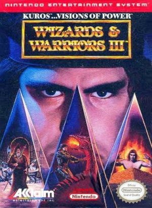 Wizards & Warriors III : Kuros Visions of Power sur Nes