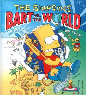 The Simpsons : Bart vs the World sur GB