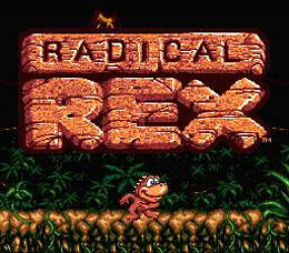 Radical Rex sur Mega-CD