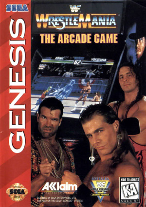 WWF Wrestlemania : The Arcade Game sur MD