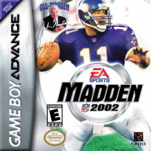 Madden NFL 2002 sur GBA
