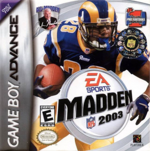 Madden NFL 2003 sur GBA