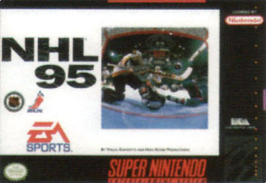 NHL 95 sur SNES