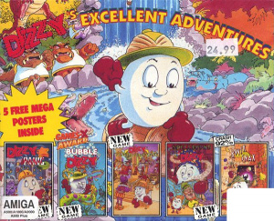 Dizzy's Excellent Adventures sur Amiga