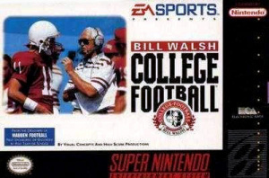 Bill Walsh College Football sur SNES