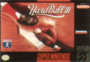 HardBall III sur SNES