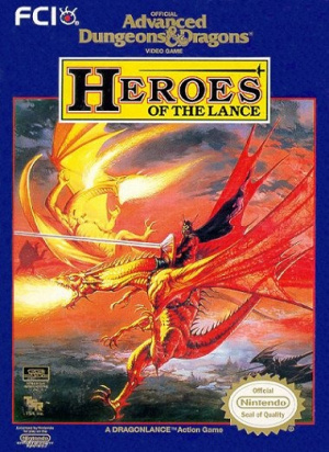 Heroes of the Lance sur Nes