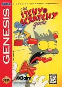 The Itchy & Scratchy Game sur MD