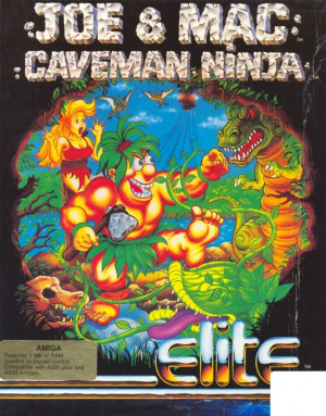 Joe & Mac : Caveman Ninja sur Amiga