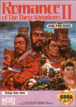Romance of the Three Kingdoms II sur MD