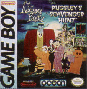 The Addams Family : Pugsley's Scavenger Hunt sur GB