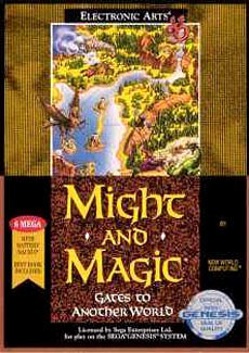Might and Magic II : Gates to Another World sur MD