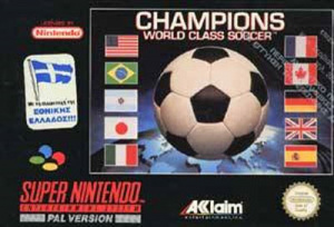 Champions World Class Soccer sur SNES