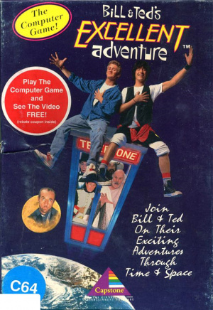 Bill & Ted's Excellent Adventure sur C64