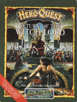 Hero Quest : Return of the Witch Lord sur C64