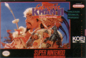 Genghis Khan II : Clan of the Grey Wolf sur SNES