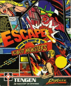 Escape from the Planet of the Robot Monsters sur Amiga