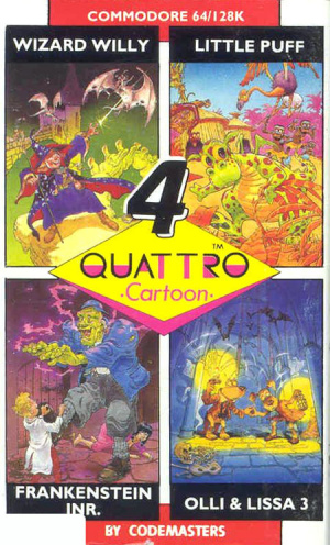 Quattro Cartoon sur C64