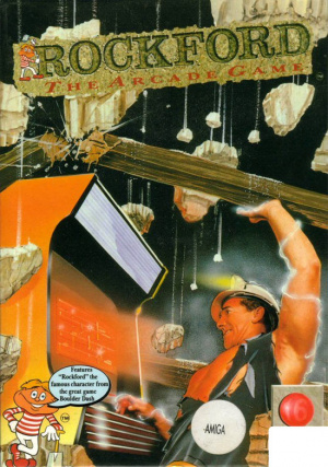 Rockford : The Arcade Game sur Amiga