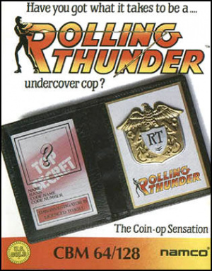 Rolling Thunder sur C64