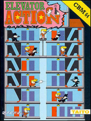 Elevator Action sur C64