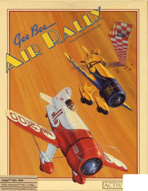 Gee Bee Air Rally sur Amiga