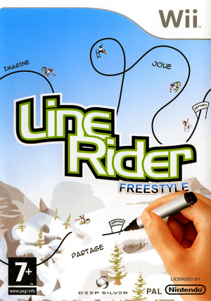 Line Rider Freestyle sur Wii