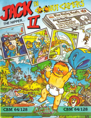 Jack the Nipper II : In Coconut Capers sur C64